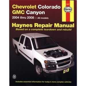 Recent Update Chevrolet Colorado & Gmccanyon 2004 – 08 Haynes Hay - 67142 - OE C28863