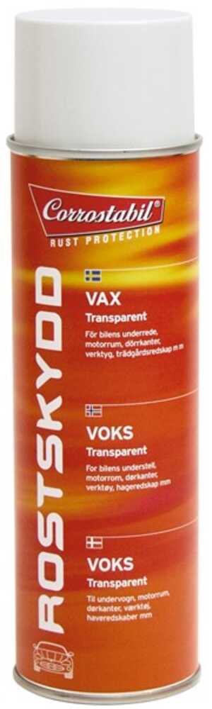 Rostskyddsvax transparant spray 500 ml, Universal