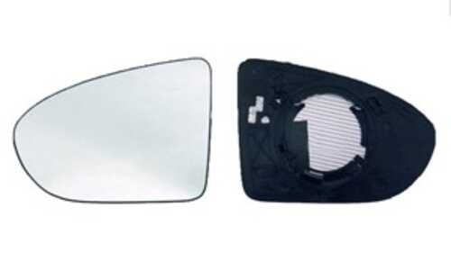 Spegelglas, yttre spegel, Vänster, nissan qashqai / qashqai +2 i, 96366JD01B, 96366JD11B