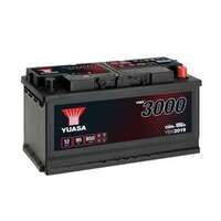 Start Batteri Yuasa YBX3019 12V 95Ah 850A, passar många modeller, 000915105AH, 000915105DK, 11308464, 11866810DE, 1201308, 15410201, 154