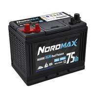 Startbatteri Nordmax Agm Marin 12v 75ah 700a, Universal