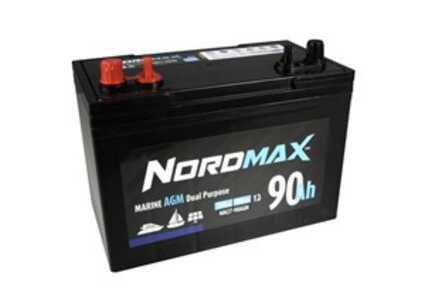 Startbatteri Nordmax Agm Marin 12v 90ah 750a, Universal
