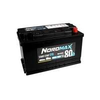 Startbatteri. Nordmax EFB   12V 80Ah 740A