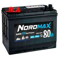 Startbatteri Nordmax Efb Marin 12v 80ah 680a, Universal