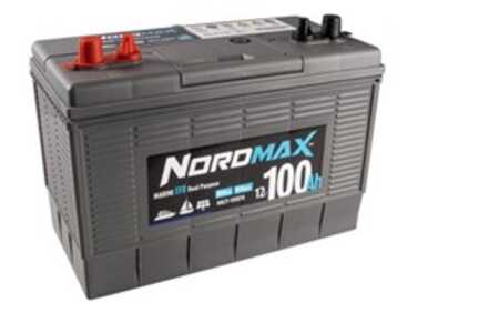 Startbatteri. Nordmax Fritids  12v 100ah, Universal