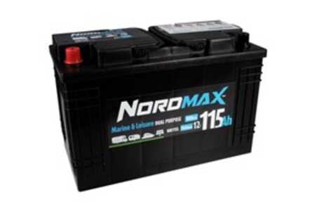 Startbatteri. Nordmax Fritids  12v 115ah 800a, Universal