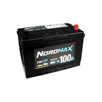 Startbatteri. Nordmax SMF   12V 100Ah 800A, passar många modeller, 01579A110K, 2880026141, 28800-26141, 2880067080, 28800-67080, 28800-Y