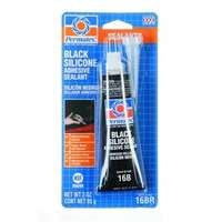 Svart RTV Silikon  80 ml, Universal