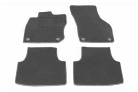 Textilmatta SKODA Octavia IV 2020-, Fram eller bak Vaico V10-8897 - skoda octavia iv, octavia combi iv - OE 5E4061270, Skoda Oc