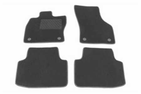 Textilmatta SKODA Octavia III 2012-2020, Fram eller bak Vaico V10 - skoda - OE 5E1061404A, 5E1061404C, SKODA Octavia (3)