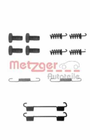 Tillbehörssats, bromsbackar, parkeringsbroms, Bak, Bakaxel - mercedes-benz