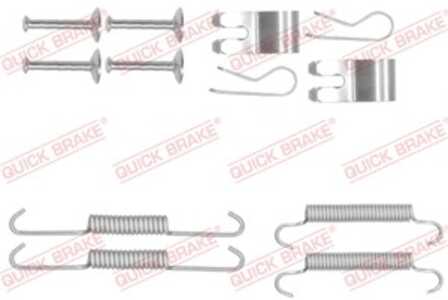 Tillbehörssats, bromsbackar, parkeringsbroms, Bakaxel, land rover freelander i, freelander 2, freelander 2 van