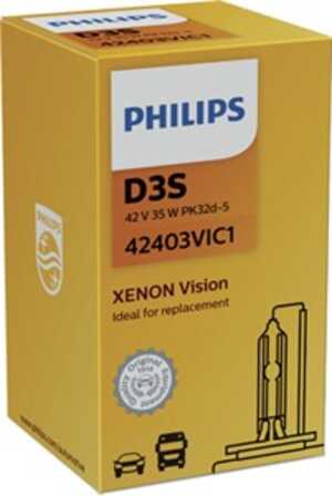 Xenonlampa PHILIPS Xenon Vision D3s PK32d-5, passar många modeller, 31 290 593, LR009163, N 10721801, N 10721805