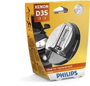 Xenonlampa PHILIPS Xenon Vision D3S PK32d-5, passar många modeller, 31 290 593, LR009163, N 10721801, N 10721805