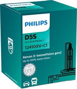 Xenonlampa PHILIPS Xenon X-tremeVision gen2 D5S PK32d-7, passar många modeller