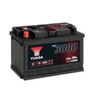 Yuasa  Batteri 12V 76Ah 680A, passar många modeller, 28800-YZZBB, 28800YZZHD, 46227870, 51018465, 5600CY, 5600X8, CMF68R-DIN