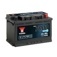 Yuasa EFB Start Stop Batteri 12V 75Ah 700A, passar många modeller, 000915105EC, 000915105FC, 1201048, 1620012580, 2441000Q2M, 2441000Q3M