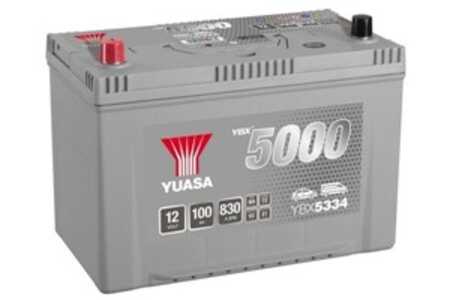 Yuasa Silver Högprestanda Batteri 12V 100Ah 830A, passar många modeller, 21E620270, 21E6-20270, 2441000Q1D, KE24190E10NY, KE241