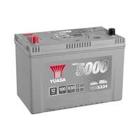 Yuasa Silver Högprestanda Batteri 12V 100Ah 830A, passar många modeller, 21E620270, 21E6-20270, 2441000Q1D, KE24190E10NY, KE241-90E10-NY