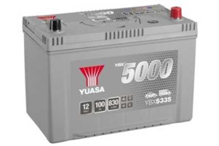 Yuasa Silver Högprestanda Batteri 12V 100Ah 830A, passar många modeller, 45417501, 60778729, 7571548, A0045417501, E3710100C1, 