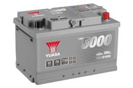 Yuasa  Silver Högprestanda Batteri 12V 75Ah 710A, passar många modeller, 1072348, 1130886, 1130888, 1201264, 1672941, 1672942, 